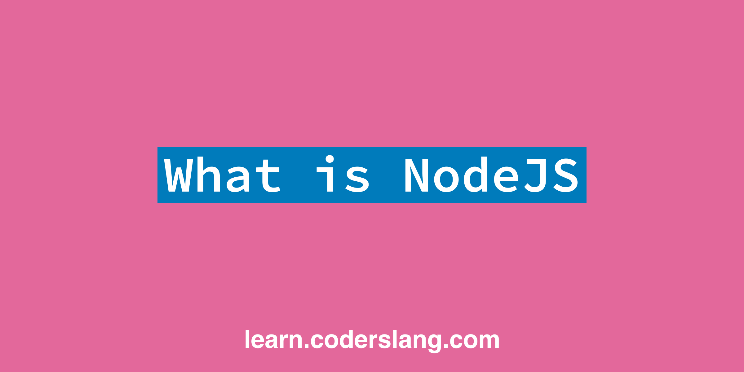 what-is-node-js